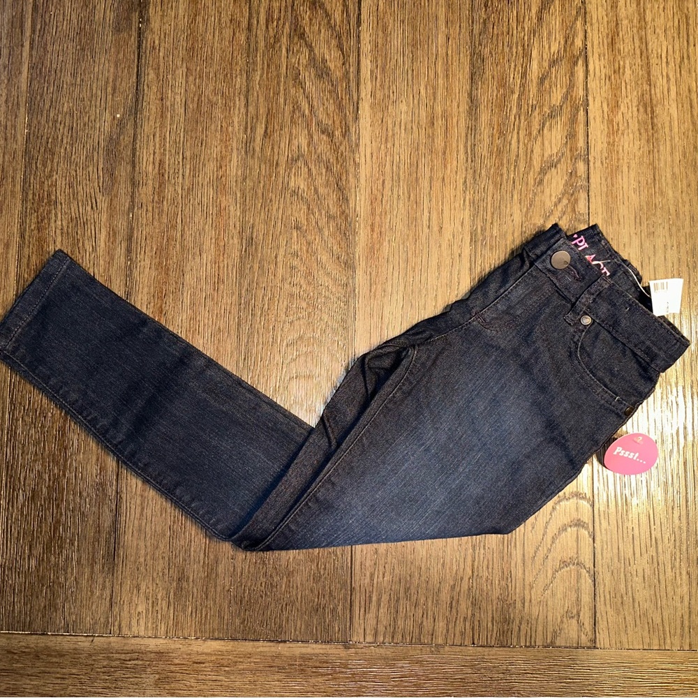 NWT Children’s Place Girls Size 6x/7s Super Skinny Dark Indigo
